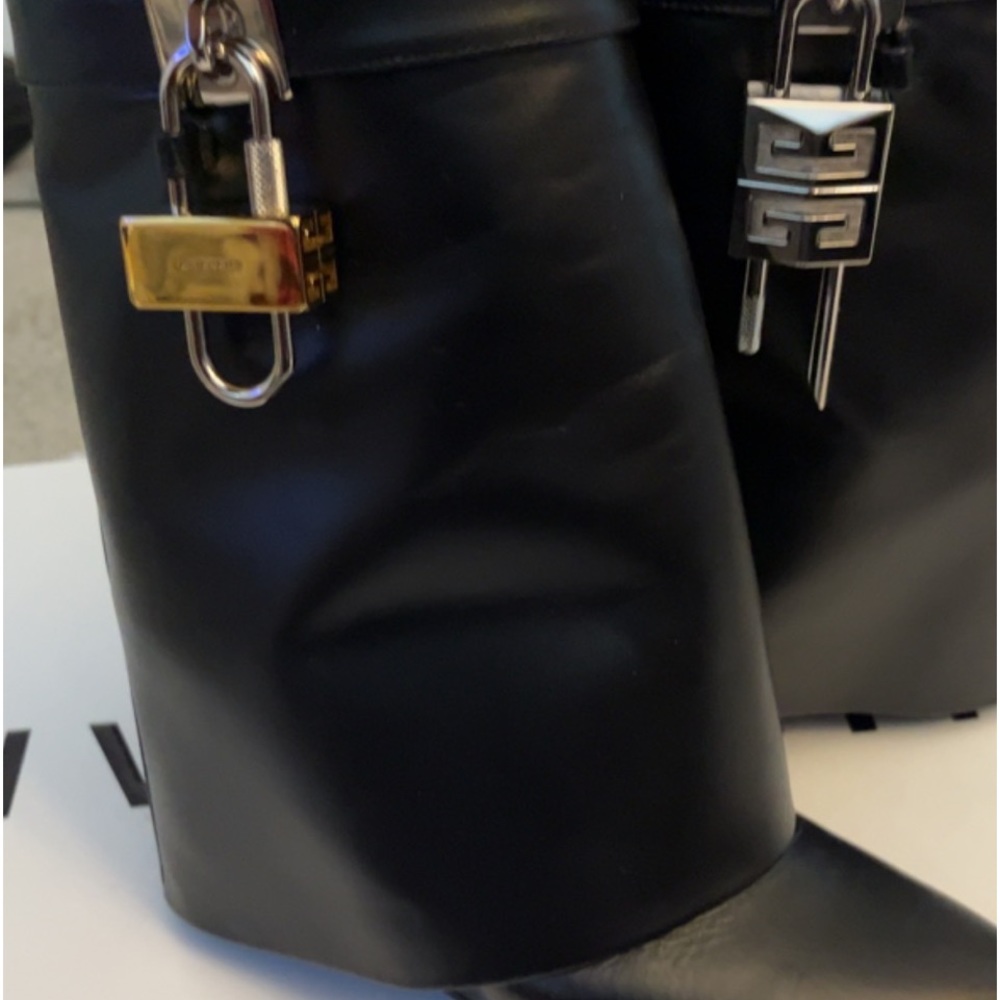 Givenchy shark lock boots